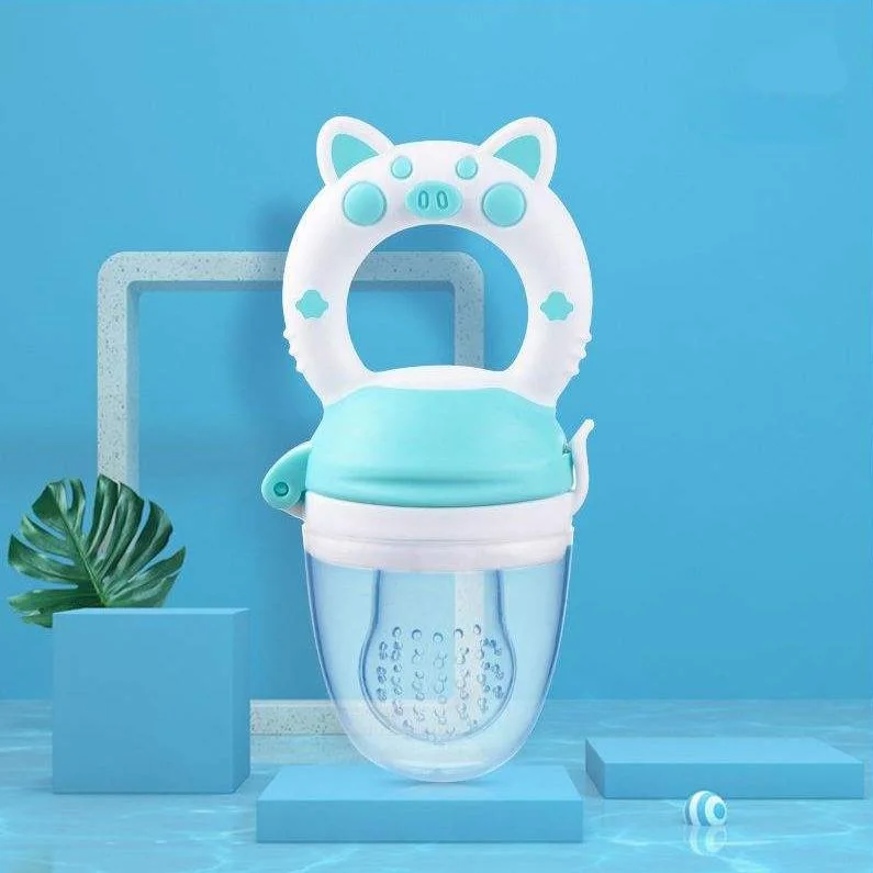 Casual T-ShirtsSilicone Baby Feeder Spoon & Juice Extractor with Teether Function