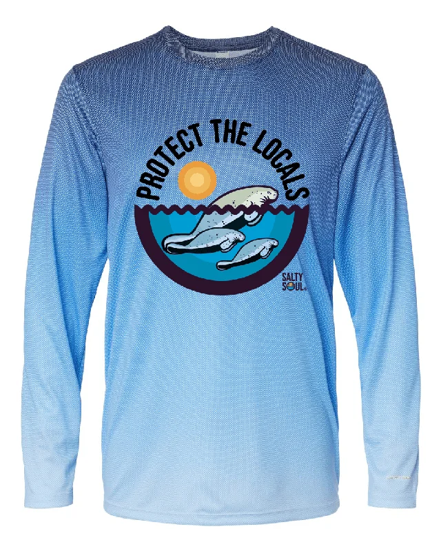 Yoga T-ShirtsProtect the Locals Manatee - Multi-UV