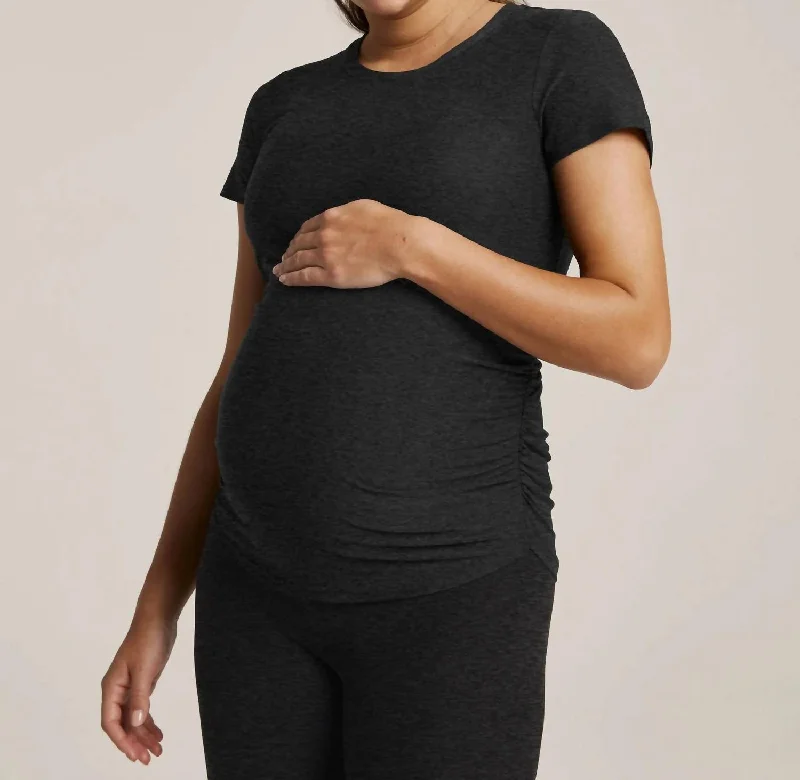 Metallic T-ShirtsFeatherweight One + Only Maternity Tee In Darkest Night