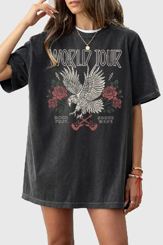 Beaded T-ShirtsThorns and Roses World Tour Mineral Tee