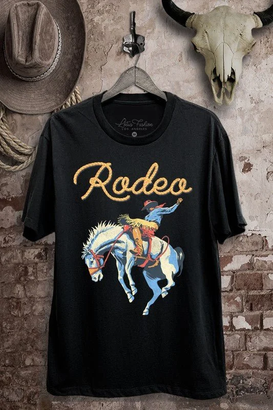 Fitted T-ShirtsRide Em Rodeo Jersey Tee