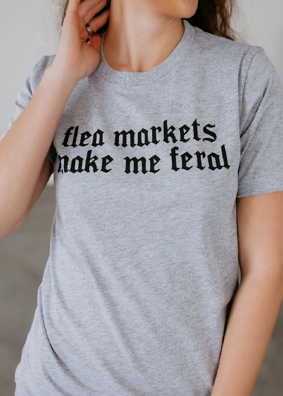 Relaxed Fit T-ShirtsFlea Markets Graphic Tee