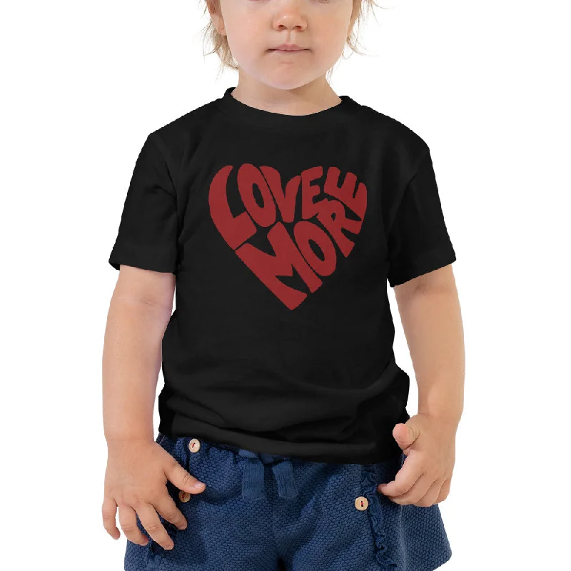 Recycled Fabric T-ShirtsLove More Mini Toddler Tee