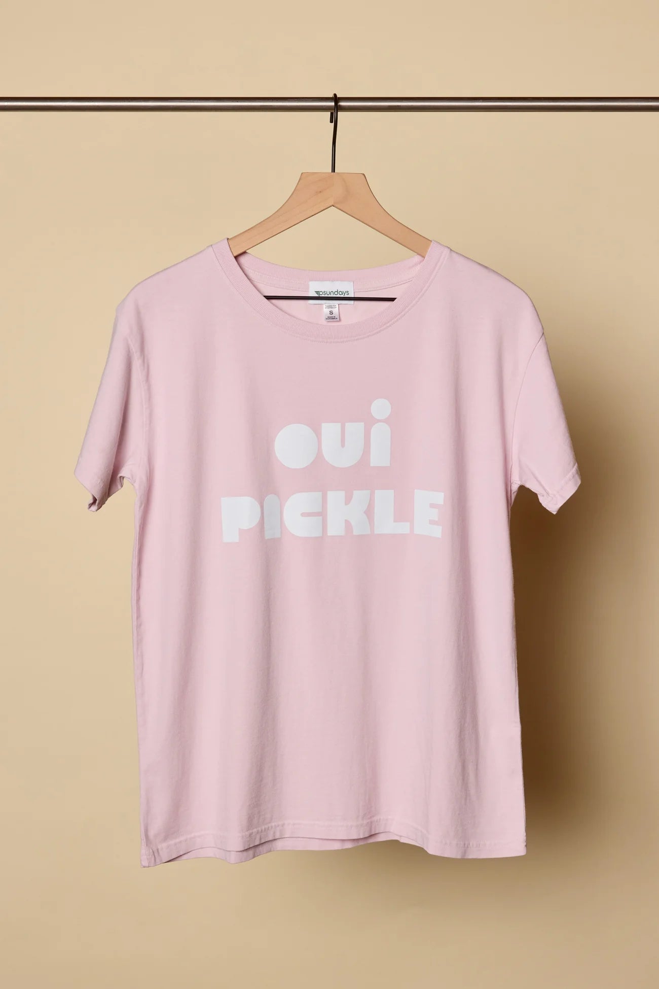 Sheer T-ShirtsQui Pickle Tee