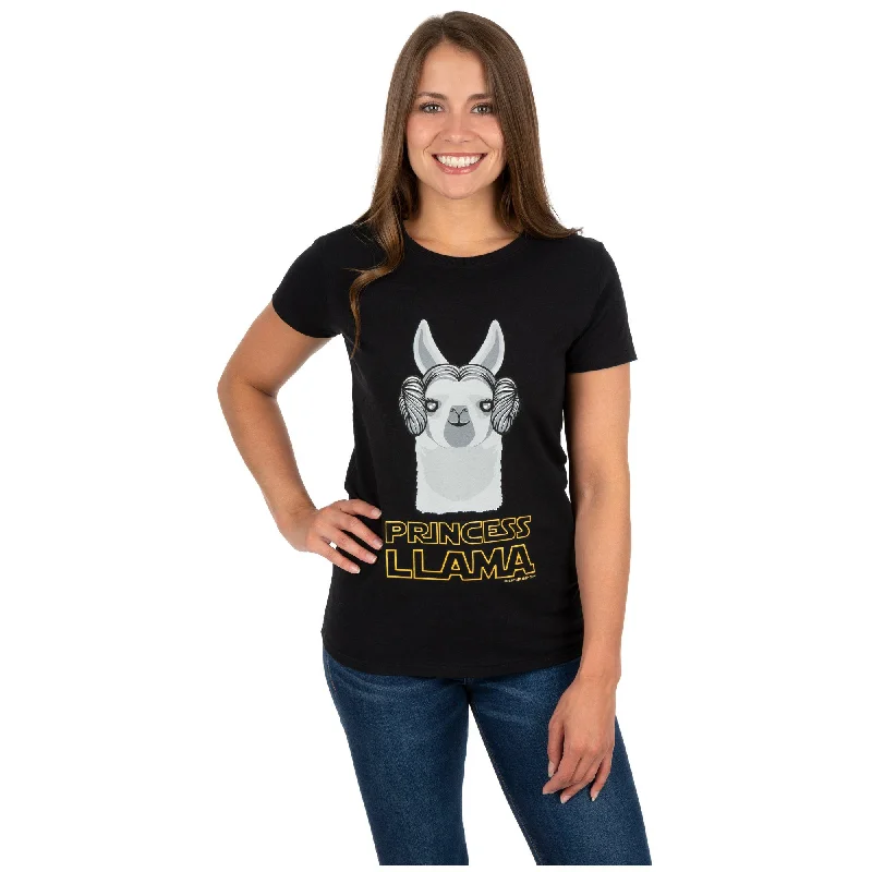 Waterproof T-ShirtsPrincess Llama Tee