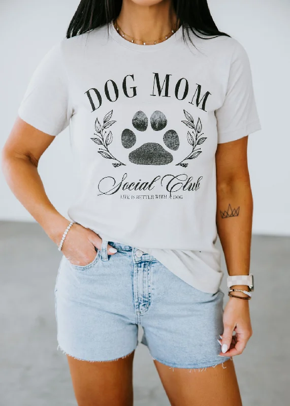 Vintage T-ShirtsDog Mom Social Club Tee