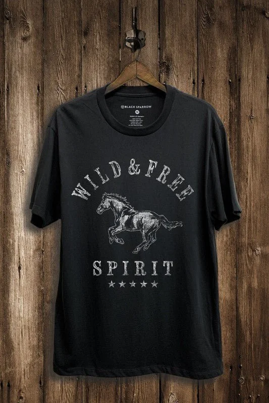 Crewneck T-ShirtsWild Spirit Tee