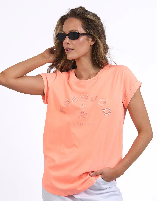 Branded T-ShirtsEffortless Tee - Neon Peach