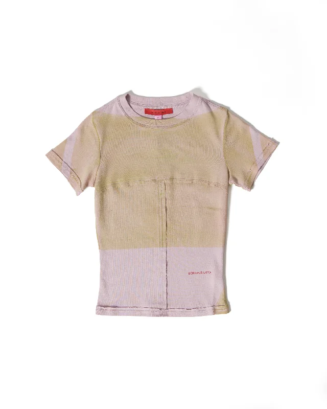 Slim Fit T-ShirtsLapped Baby Tee - Brush Stoke