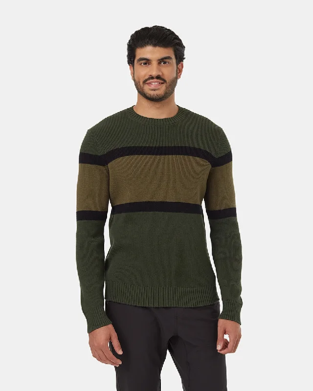 Highline Ribbed Blocked CrewCrewneckwoven