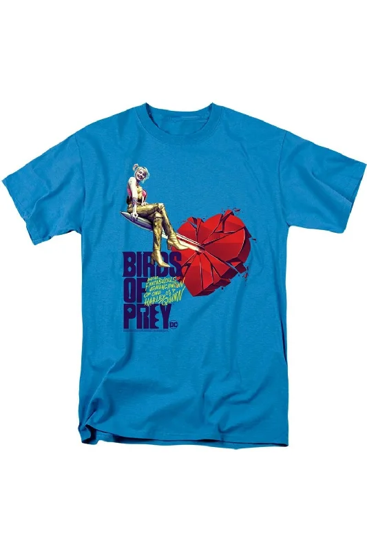 Birds Of Prey Heart Short Sleeve Adult Tee / T-ShirtStreetwear Short Sleeve Tops