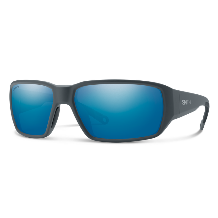 Matte Slate + ChromaPop™ Glass Polarized Blue Mirror