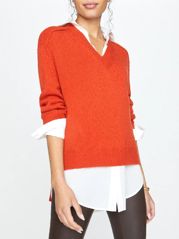 VNeckTopCanyonThe Looker Layered V-Neck