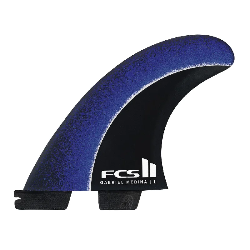 FCS II GM Aircore PC Tri Fin Set-Blue-Medium