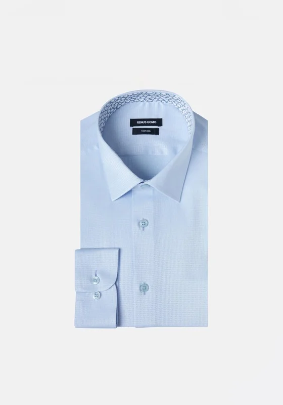 Remus Uomo Parker Shirt, Light BluePlush Shirts