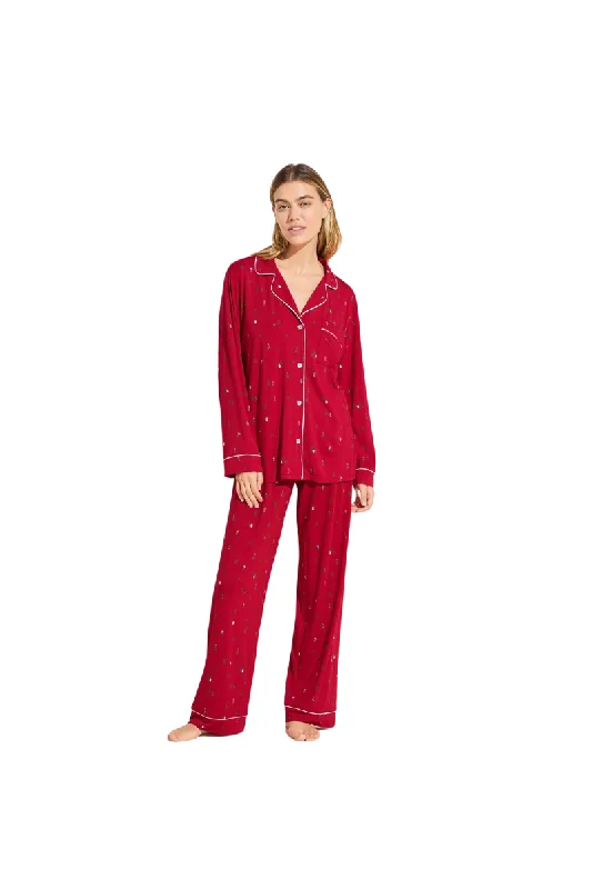 Gisele Printed Tencel Modal Long PJ Set