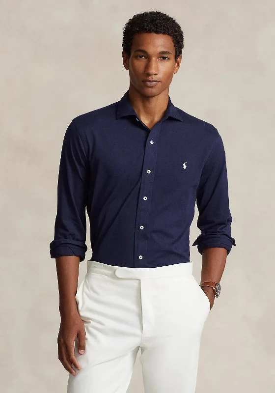 Ralph Lauren Classic Jersey Shirt, Cruise NavyGlitter Shirts