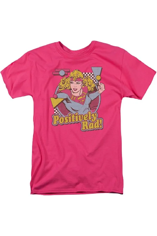 DC Comics Positively Rad Short Sleeve Adult Tee / T-ShirtFleece Short Sleeve Tops