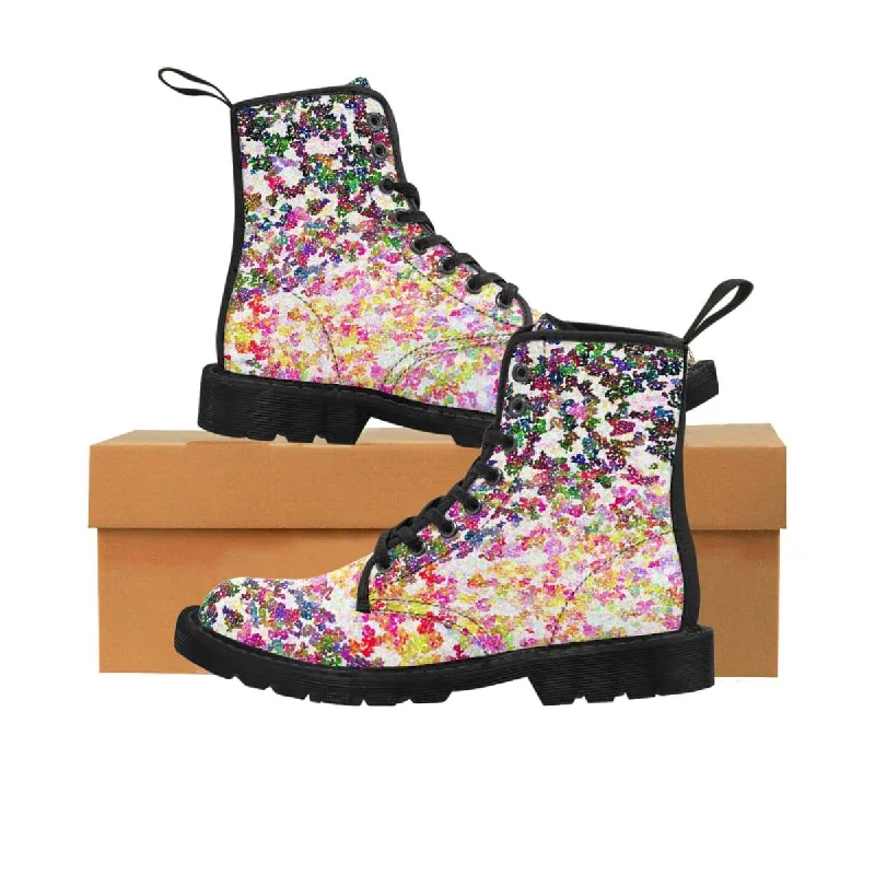 Impressionist Sunset Vegan Women's Boots