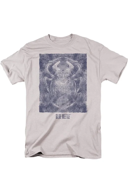 Blue Beetle (2023) Relic Beetle Short Sleeve Adult Tee / T-ShirtOrganic Cotton Short Sleeve Tops