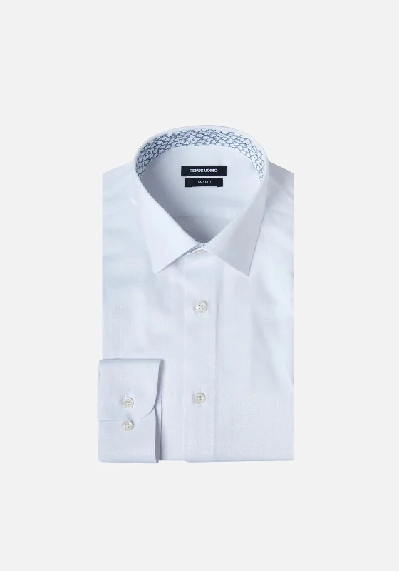 Remus Uomo Parker Shirt, WhiteMetallic Shirts