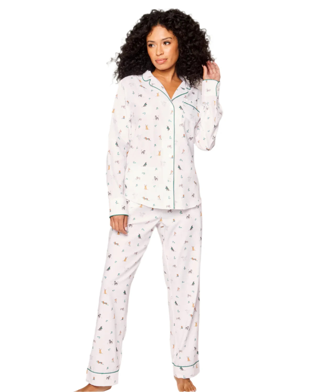 Women's Twill Pajama Set