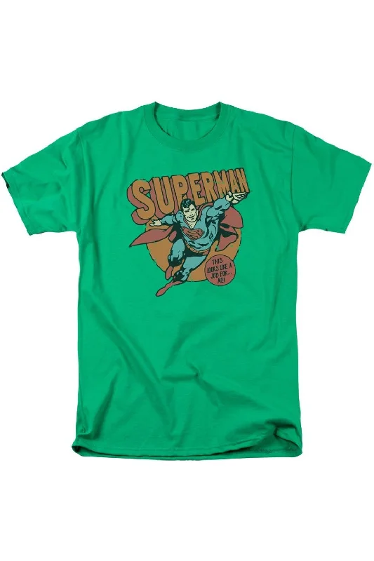 DC Comics Job For Me Short Sleeve Adult Tee / T-ShirtCamping Short Sleeve Tops