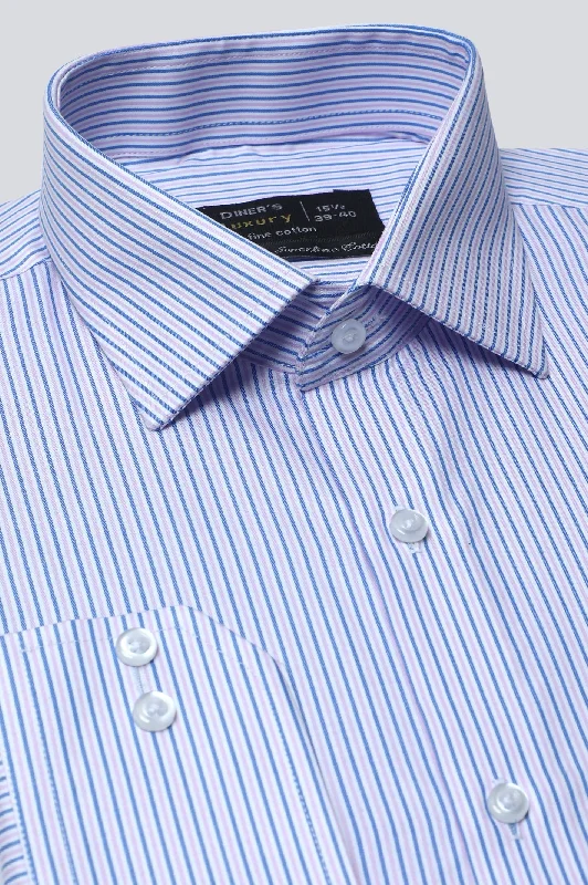 Multicolor Pin Stripes Formal ShirtCollaborative Shirts