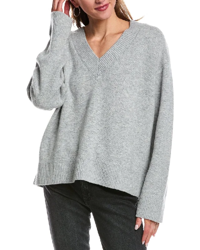 VNeckTopRoninREVERIEE V-Neck Wool Sweater