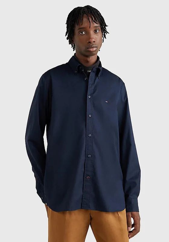 Tommy Hilfiger Core Flex Poplin Shirt, Desert SkyFishing Shirts