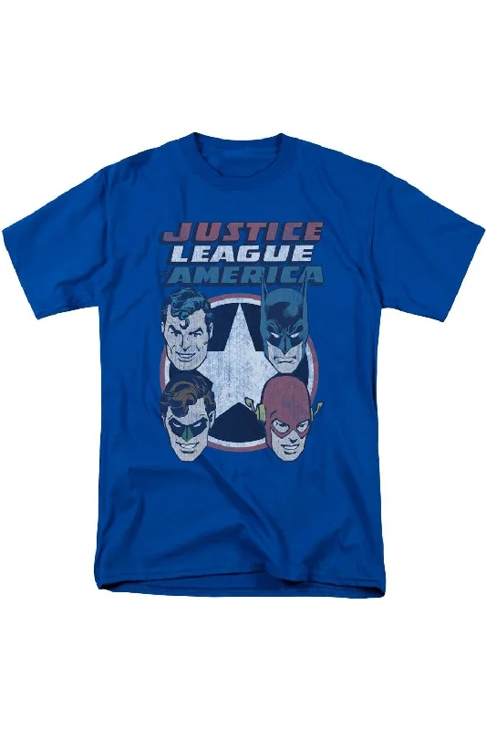 DC Comics 4 Stars Short Sleeve Adult Tee / T-ShirtDesigner Short Sleeve Tops