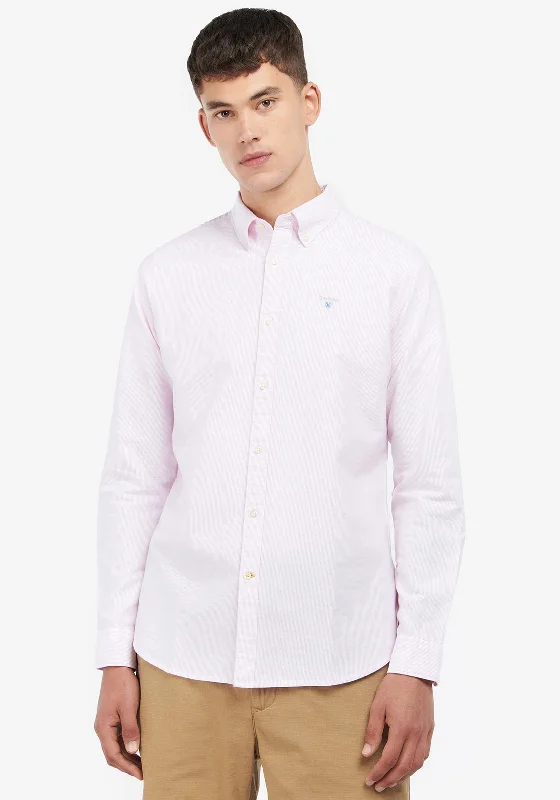 Barbour Men’s Oxtown Tailored Striped Shirt, PinkCultural Shirts