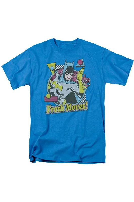 DC Comics Fresh Moves Short Sleeve Adult Tee / T-ShirtMetallic Short Sleeve Tops