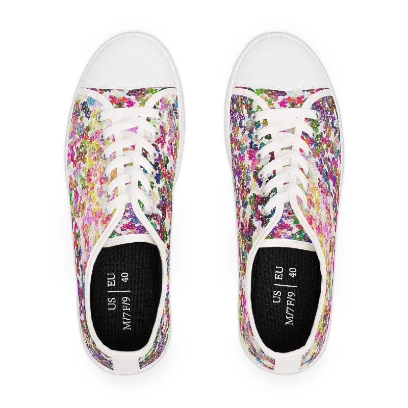 Impressionist Sunset Low Top Sneakers