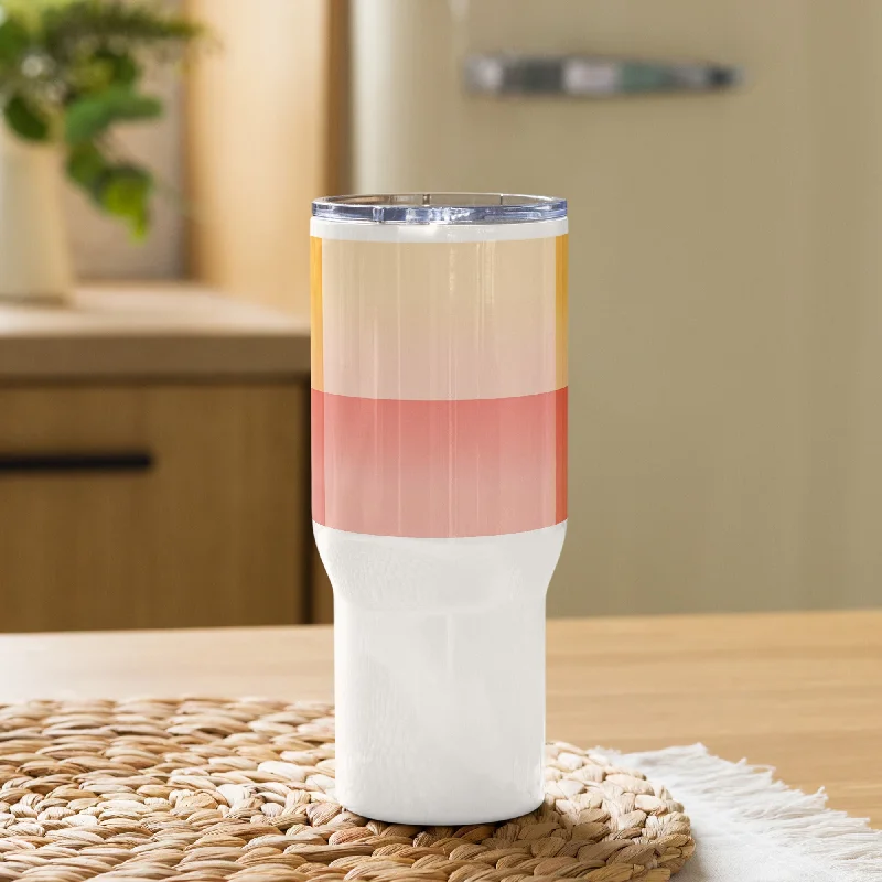 Sunset Glow Travel mug with a handle (739 ml Capacity)