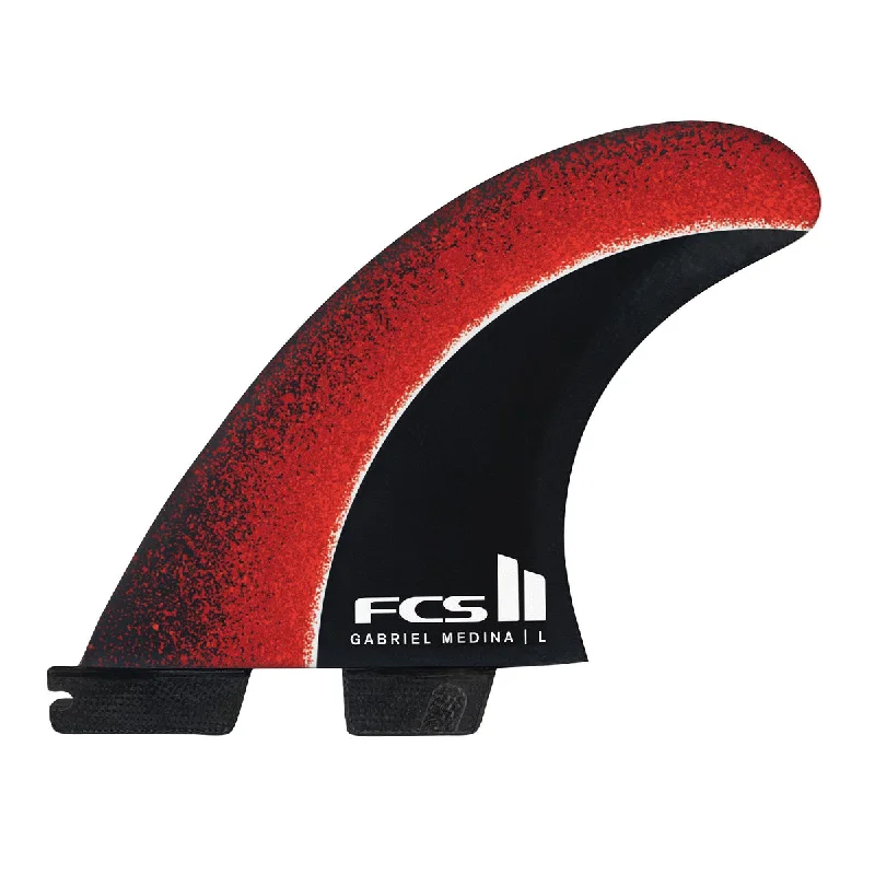 FCS II GM Aircore PC Tri Fin Set-Fireball-Medium