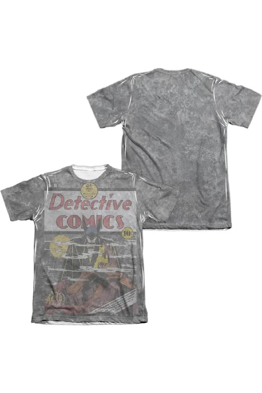 DC Comics Detective #31 Cover (Front/Back Print) Adult 65/35 Poly/Cotton Short Sleeve Tee / T-ShirtThermal Short Sleeve Tops