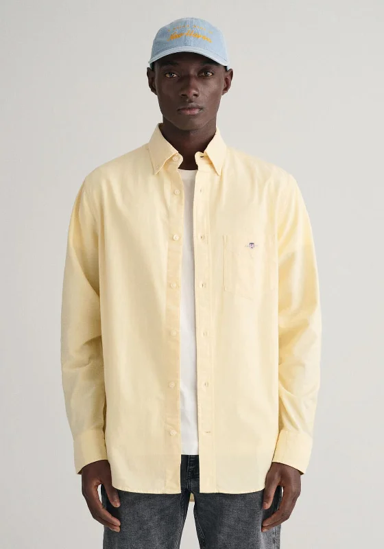 Gant Oxford Shirt, Dusty YellowCycling Shirts