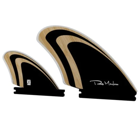 Firewire Machado Seaside Futures Quad Fin Set-Black/Bamboo