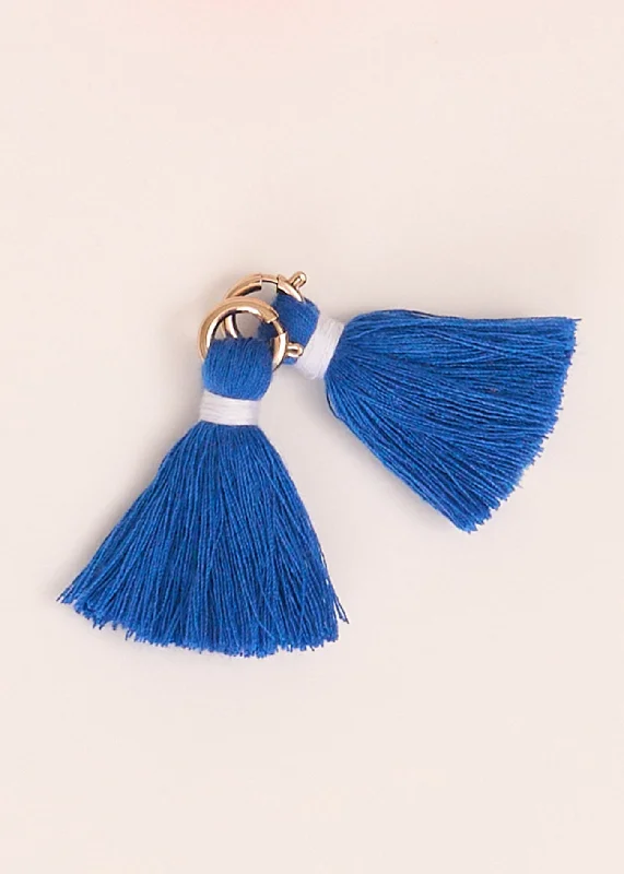 Blue Game Day Tassel Set