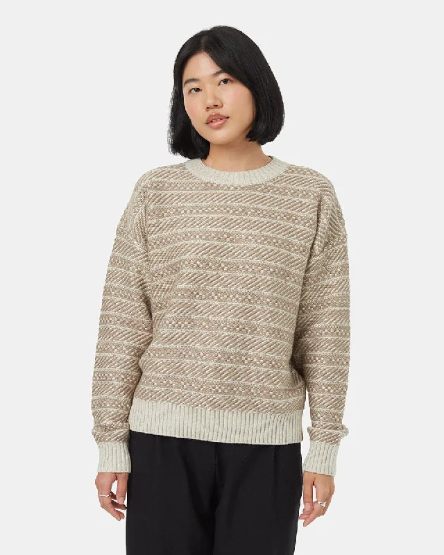 Highline Intarsia Crew SweaterCrewneckseam