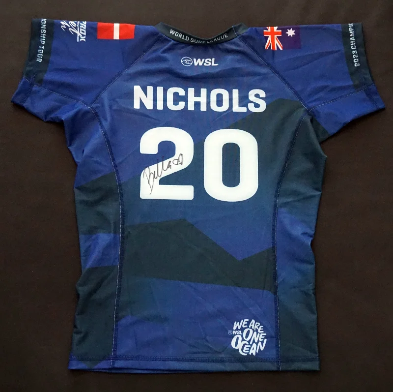 Signed Isabella Nichols Competition Jersey (2023 Hurley Pro Sunset Beach)