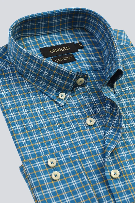 Multicolor Tattersall Check Casual ShirtOversized Shirts