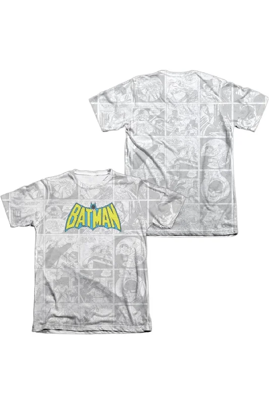 DC Comics Vintage Bat Strip (Front/Back Print) Adult 65/35 Poly/Cotton Short Sleeve Tee / T-ShirtJersey Short Sleeve Tops