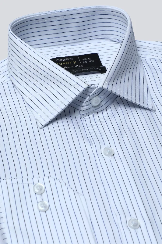 Blue Pin Stripe Formal ShirtBand Merch Shirts