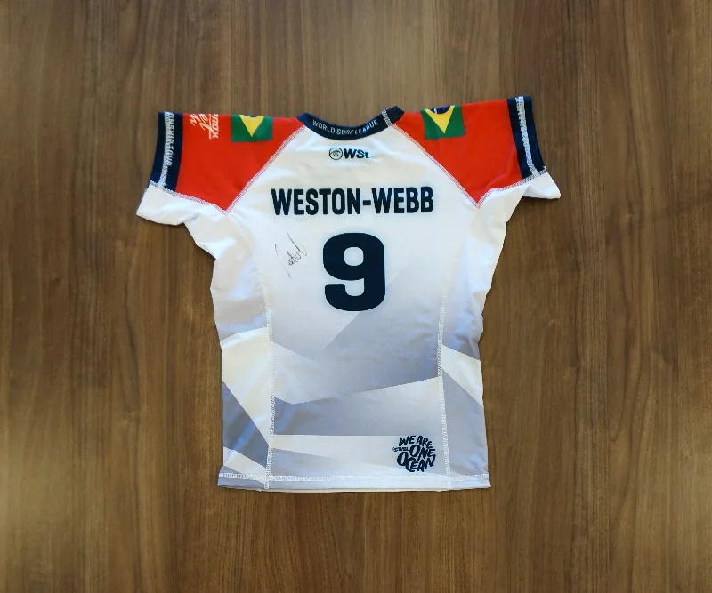 Signed Tatiana Weston-Webb  Competition Jersey (2023 Hurley Pro Sunset Beach)