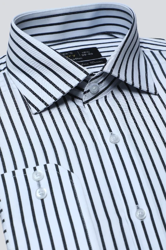 Black Stripe Formal ShirtHiking Shirts