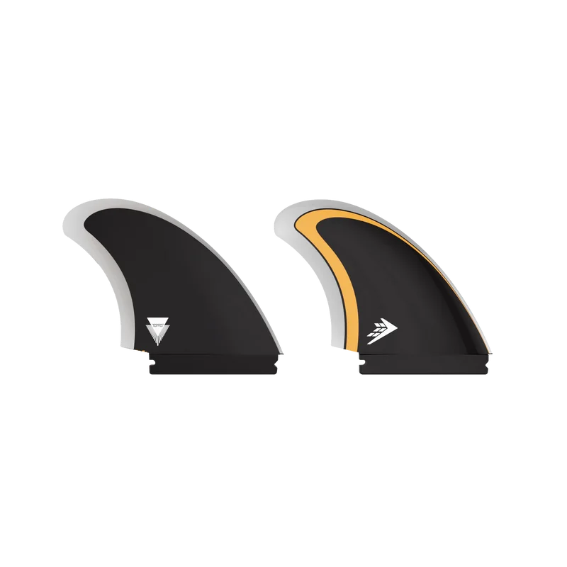 Firewire Tomo Max Keel Twin Fin Set-Black-Large