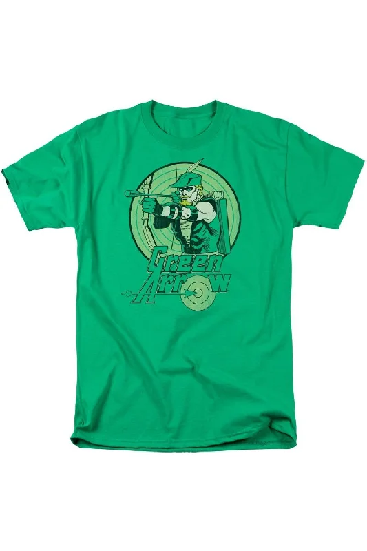 DC Comics Green Arrow Short Sleeve Adult Tee / T-ShirtTravel Short Sleeve Tops