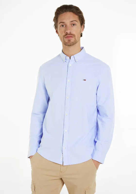 Tommy Jeans Entry Oxford Shirt, Moderate BlueFishing Shirts